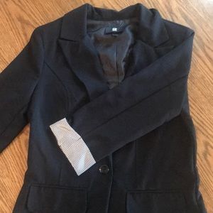 Large black blazer